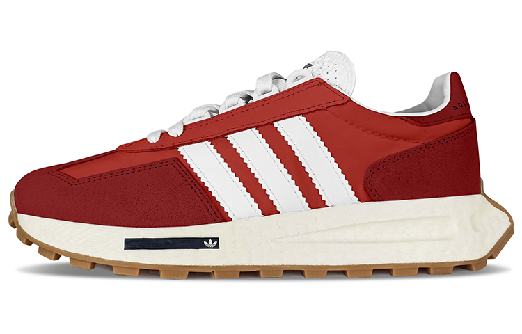 Adidas Originals Retropy E5 Slip Resistant, Abrasion Resistant, Breathable Low Top Running Shoes Unisex Red
