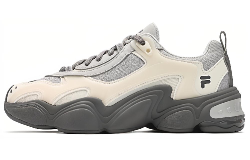 FILA FUSION TENACITY Low Top Chunky Sneakers Women's Gray White