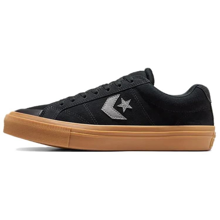 Converse Sport Casual Abrasion Resistant Low Top Skateboard Shoes Unisex Black Brown