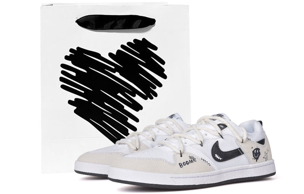 Nike SB Alleyoop NinePro Magician Anti-Slip Wear-Resistant Low-Top Skateboard Shoes Men's Beige