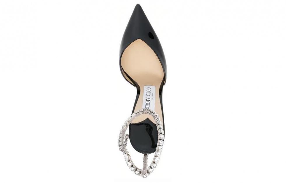 Jimmy Choo Saeda 85mm Patent Leather Pumps