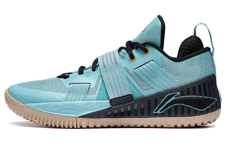 LiNing Rage Breathable Lightweight Low-Top Basketball Shoes Men's Blue