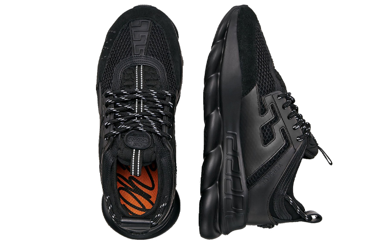 VERSACE Chain Reaction Black Women's