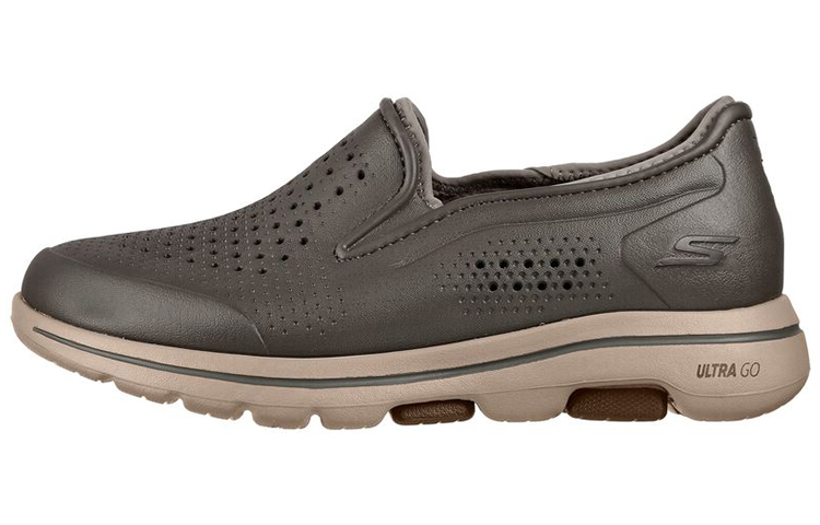 Skechers Go Walk 5 Casual Shoes Men's Low Top Brown