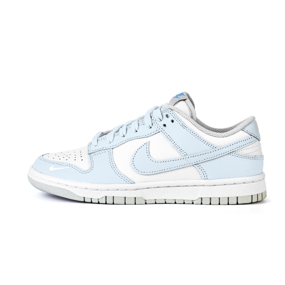 Nike Dunk Anti Slip Wear Resistant Low Top Skateboard Shoes Women's Blue White