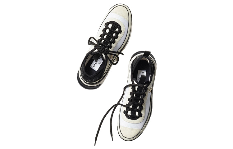 CHANEL Suede Trainer White Black Women's купить в интернет-магазине Yoocart с быстрой доставкой по России.
