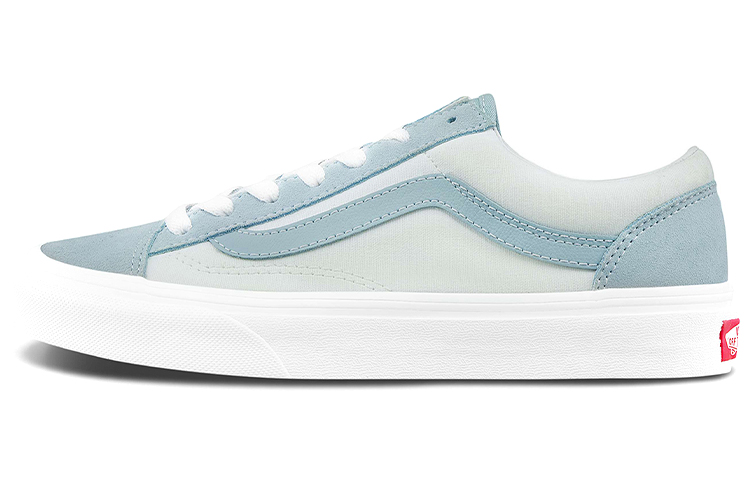 Vans Style 36 Splicing Contrasting Colors Low Tops Casual Skateboarding Shoes Blue Unisex