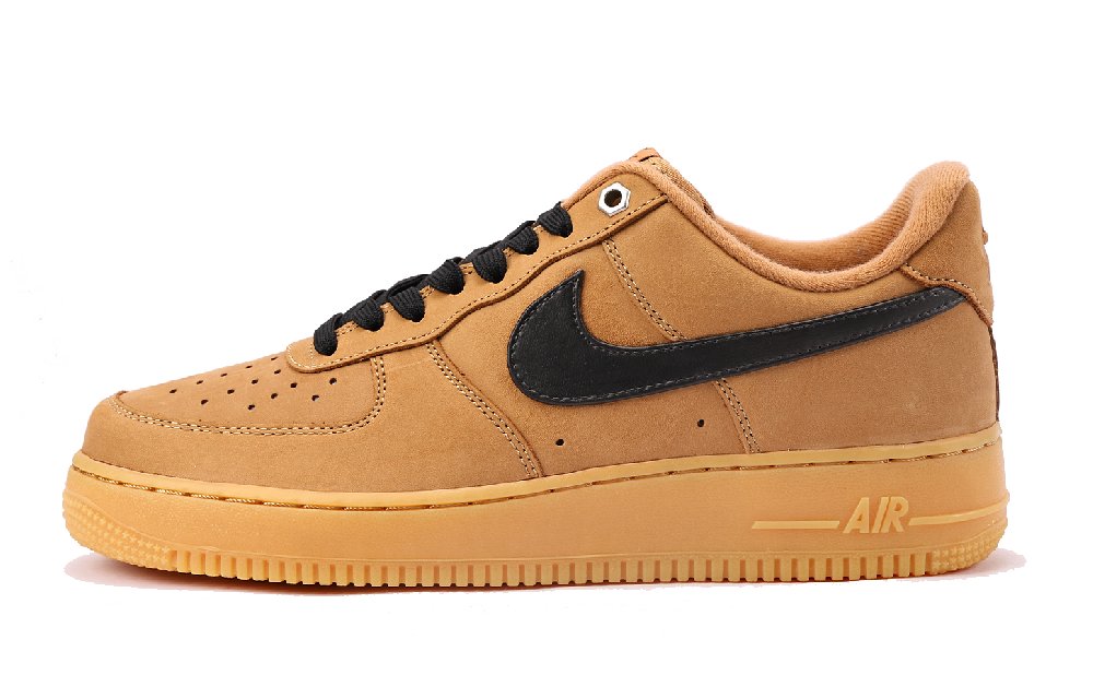 Nike Court Vision 1 Anti-Slip Wear-Resistant Low-Top Skateboard Shoes Unisex Wheat