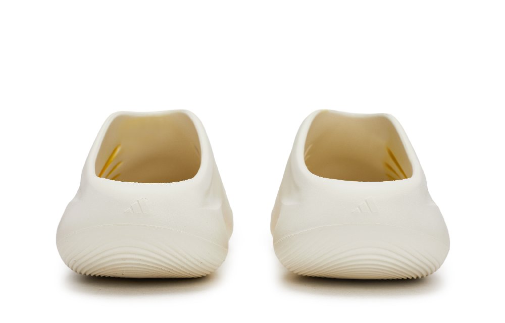 Adidas Originals AdiFOM IIInfinity Mules Quiet Abrasion Resistant Closed Toe Slippers Unisex White Red