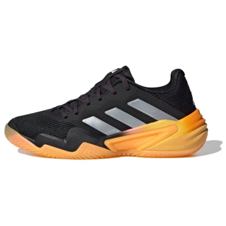 Adidas Barricade 13 Breathable Low top Tennis Shoes Unisex Gray Yellow White