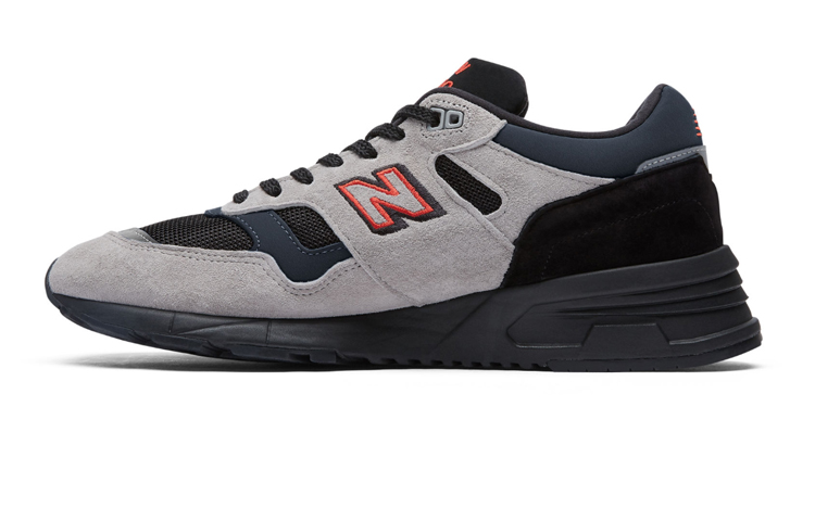 New Balance NB 1530 Low-Top Running Shoes Unisex Gray Red