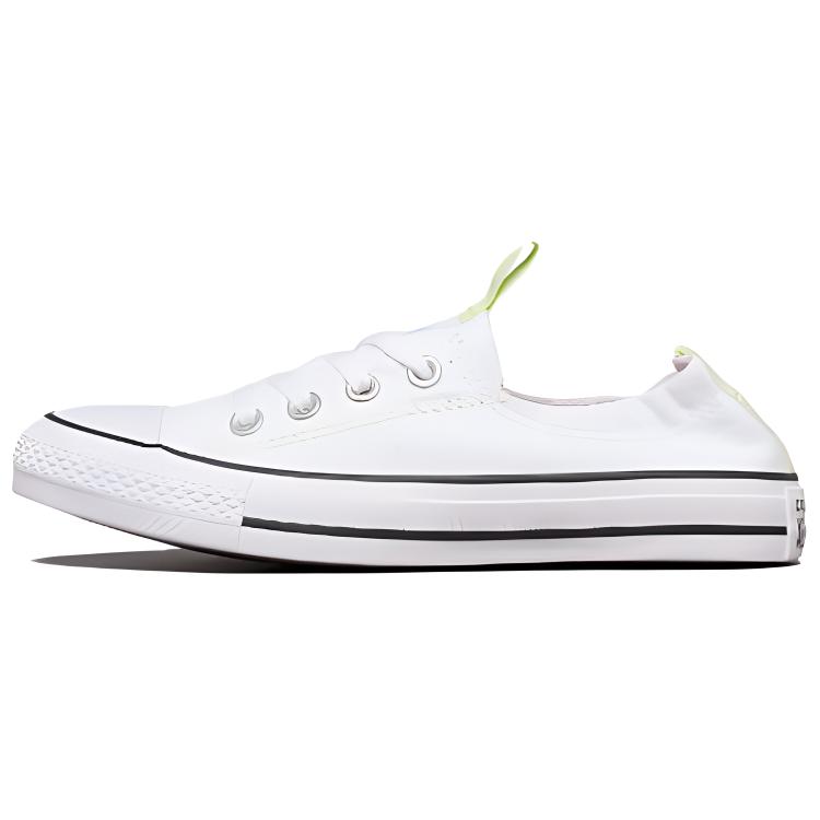 Converse Chuck Taylor All Star Shoreline Wear resistant And Lightweight Low Top Casual Shoes Women's White