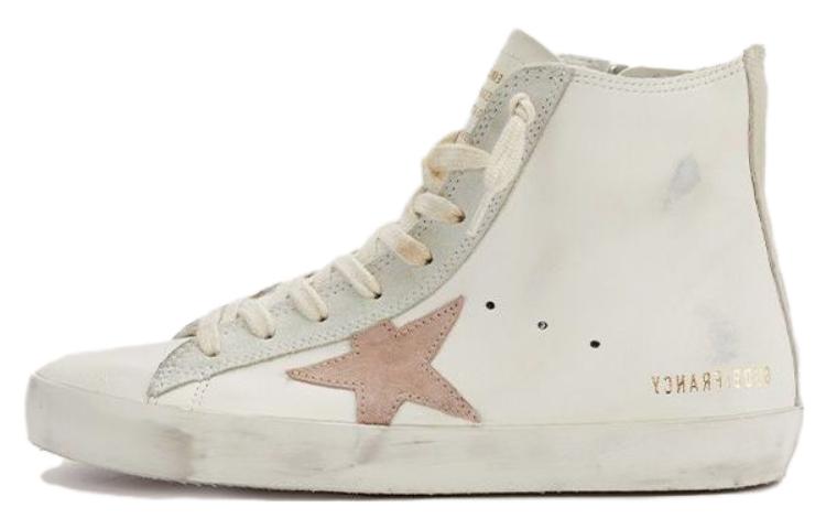 Golden Goose High-Top Skateboard Shoes Women's White