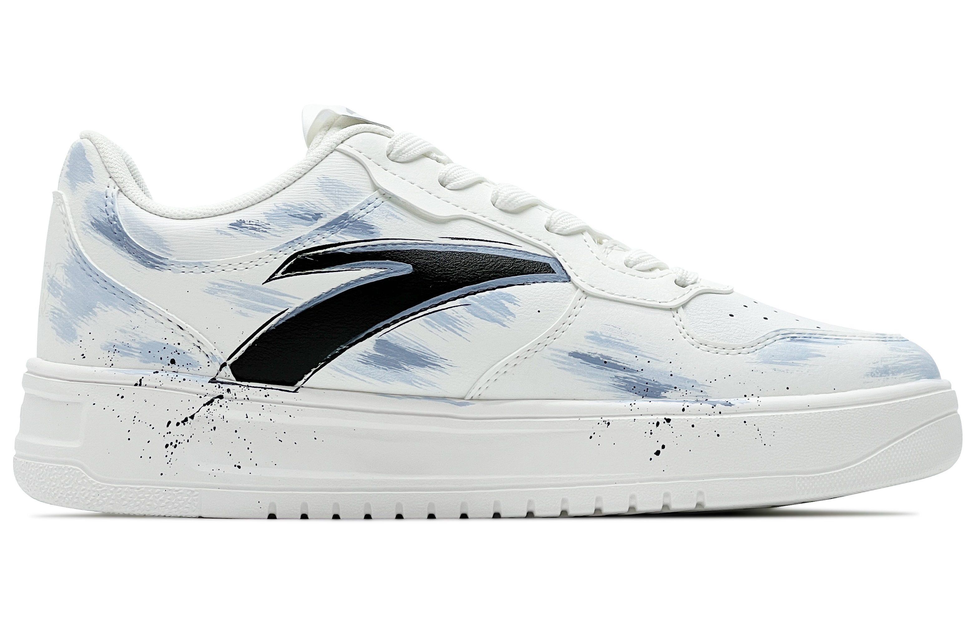 Anta Relaxed Slip Resistant Abrasion Resistant Low top Skateboard Shoes Men's