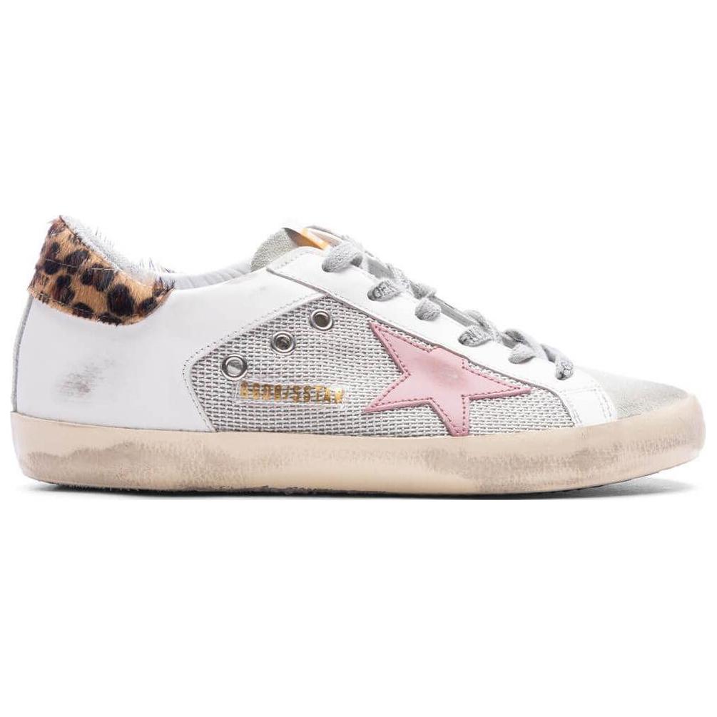 Golden Goose Low-Top Skateboard Shoes Women's Gray White