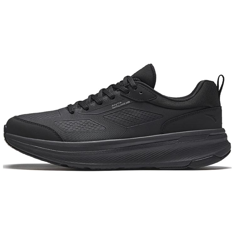 Anta Slip-Resistant Cushioning Coverage Low-Top Casual Shoes Men's Black