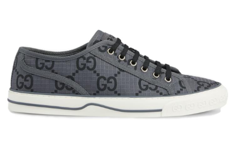 GUCCI Tennis 1977 'GG Monogram   Grey Black'