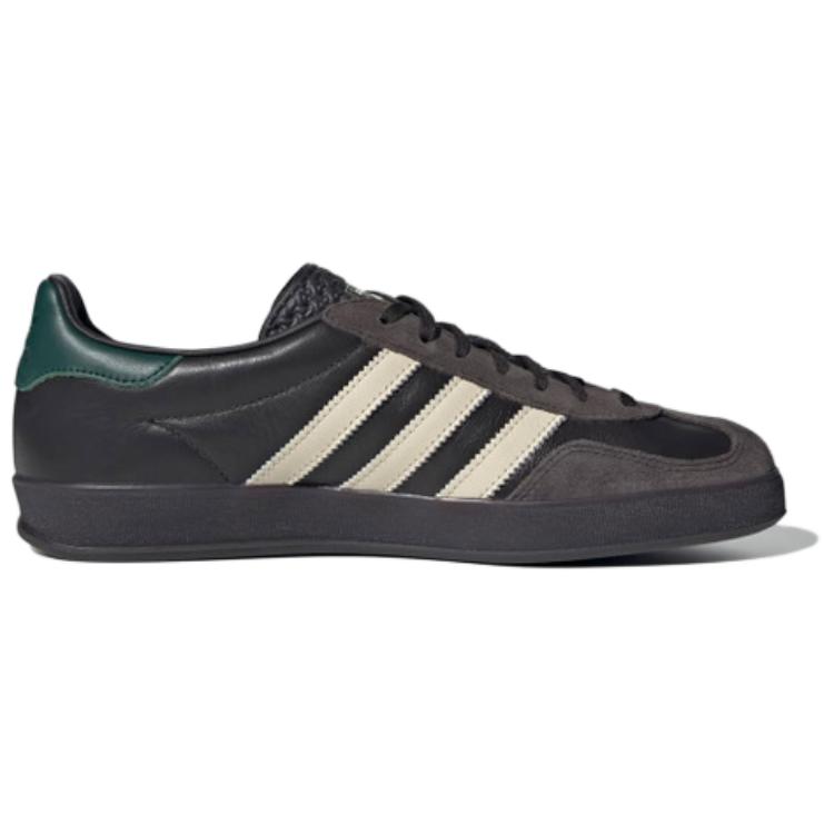 Adidas Gazelle Indoor Leather 'Black Brown Green'