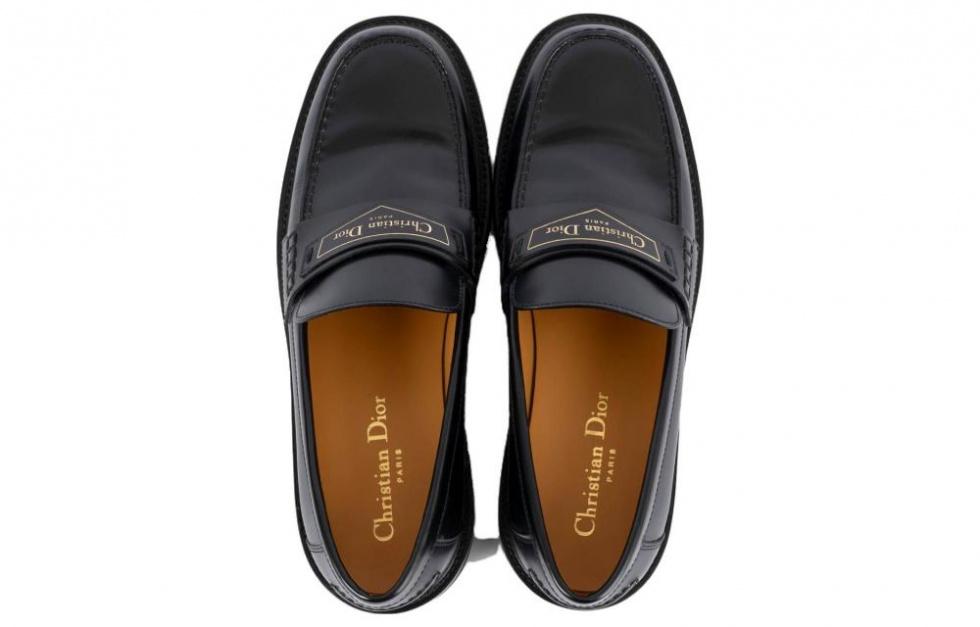 DIOR Boy Chunky Heel Loafers Women's Black купить в интернет-магазине Yoocart с быстрой доставкой по России.
