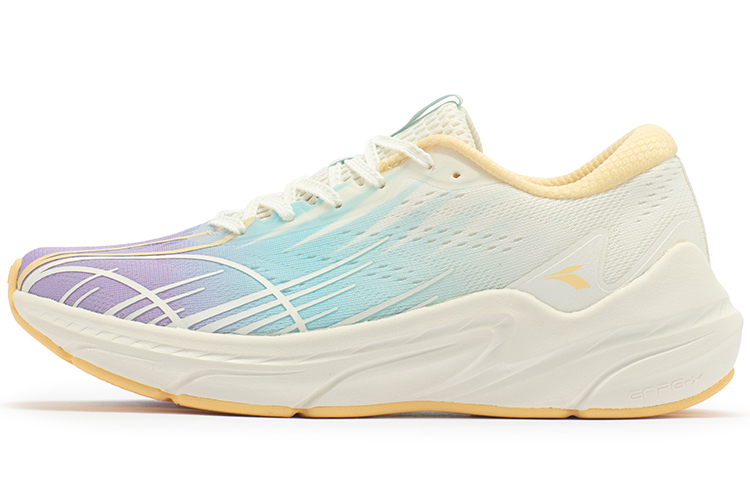 361° Fly Resilience Galaxy Breathable And Resilient Low-Top Running Shoes Women's White Purple