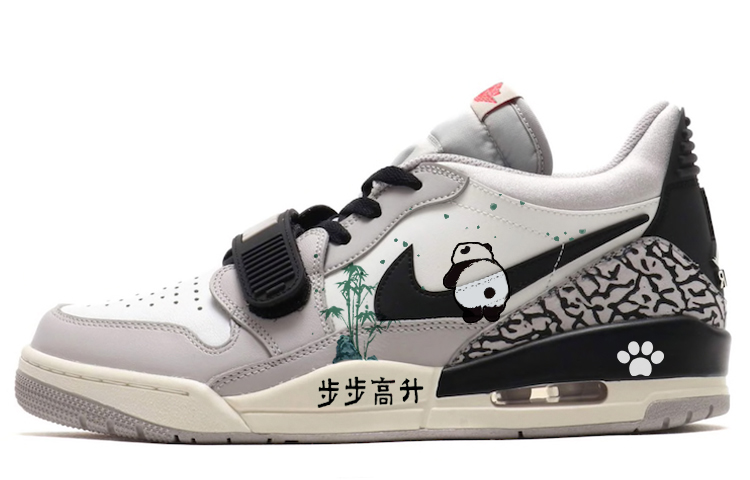 Jordan Legacy 312 Vintage Basketball Shoes Women's Low top Gray/White