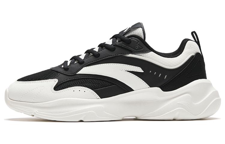 Anta Chaobai Gz Low-Top Casual Shoes Men's Black White