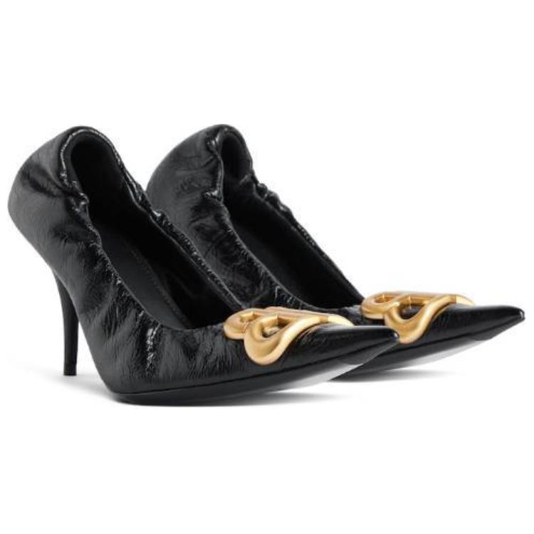 Balenciaga Monaco Bb Logo Plaque Pumps купить в интернет-магазине Yoocart с быстрой доставкой по России.