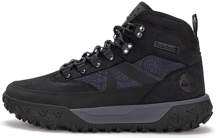 TIMBERLAND Трекинговые ботинки MID Top Black Мужские