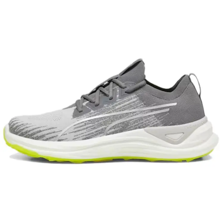 PUMA Electrocat Nitro Low Top Golf Shoes Men's Gray Yellow