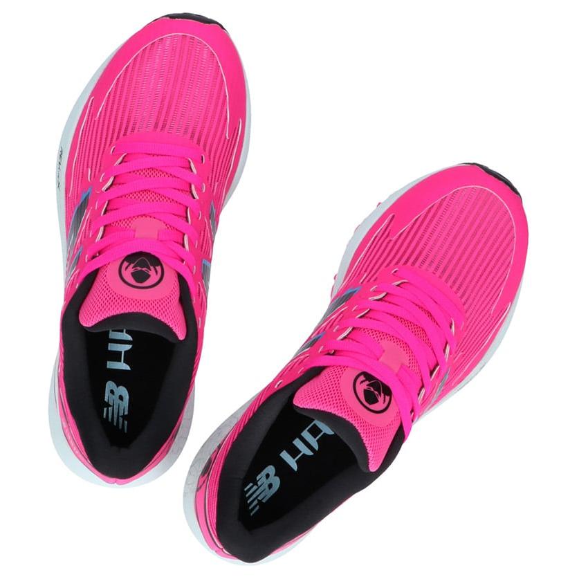 New Balance Hanzo Slip-Resistant Cushioning Wear-Resistant Low-Top Running Shoes Women's Pink купить в интернет-магазине Yoocart с быстрой доставкой по России.
