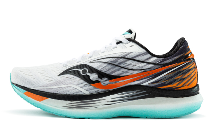 Saucony Endorphin Speed 1 Speed Low-Top Running Shoes Men's White Blue Orange