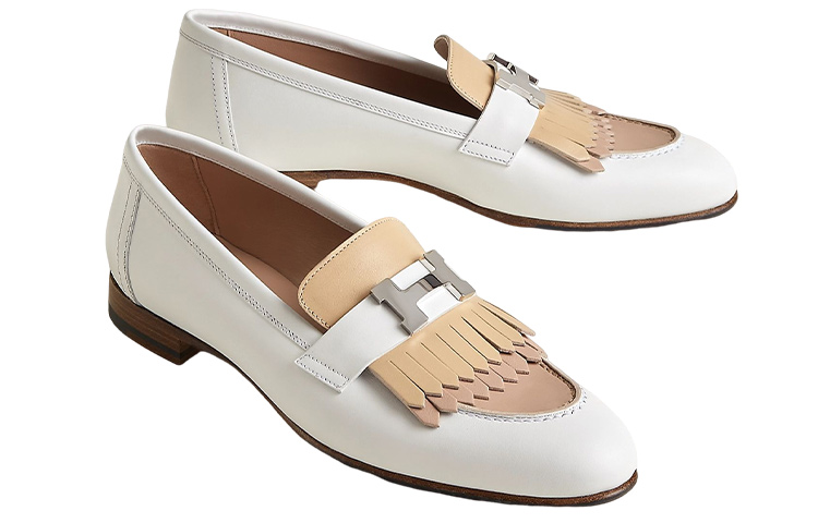 HERMES Royal Loafers Women's White купить в интернет-магазине Yoocart с быстрой доставкой по России.