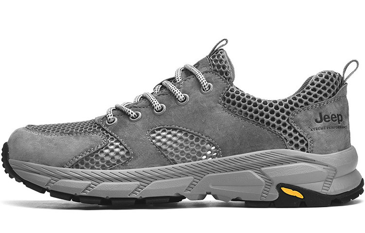 Jeep Low Top Casual Shoes Men's Gray