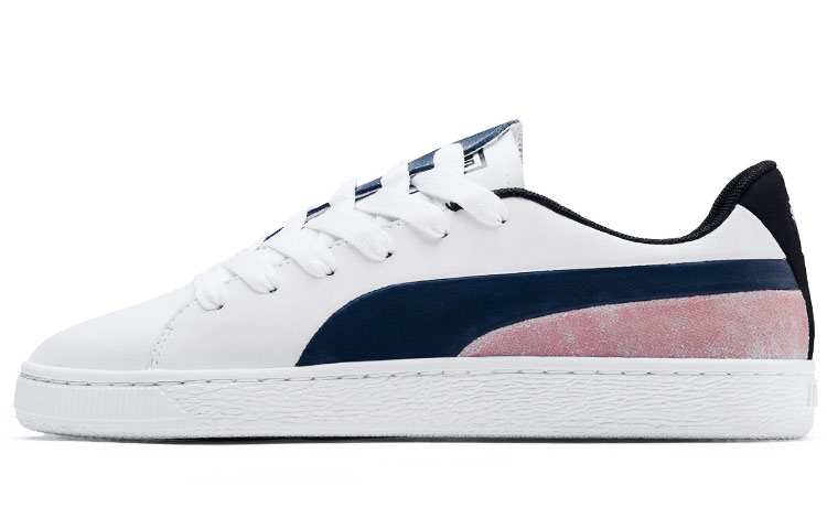 PUMA Basket Crush Paris 'White Blue Pink' Women's
