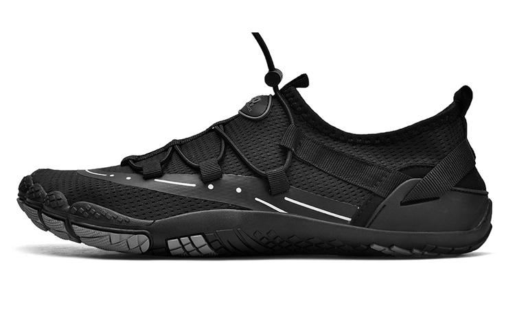 Jeep Anti-Slip Wear-Resistant Breathable Water-Resistant Low-Top Casual Shoes Men's Black
