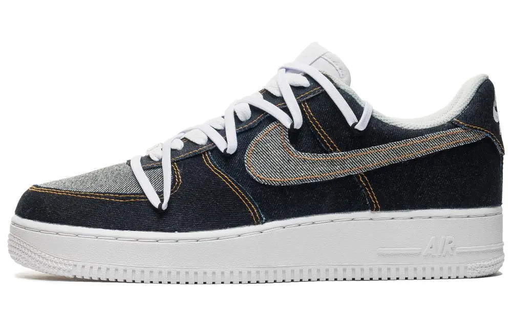 Nike Air Force 1 Low top Skateboard Shoes Unisex White Blue