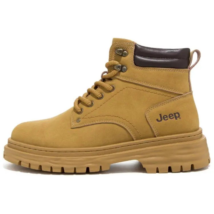 Jeep Martin Boots Men's Yellow