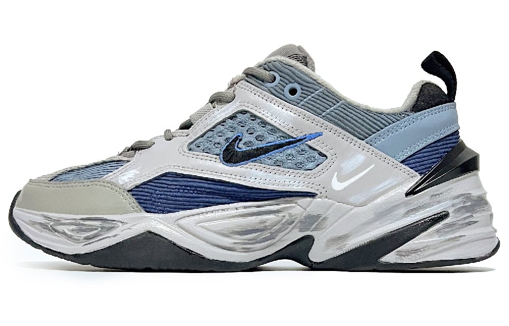 Nike M2K Tekno Chunky Sneakers Unisex Low top Blue/Black/Gray