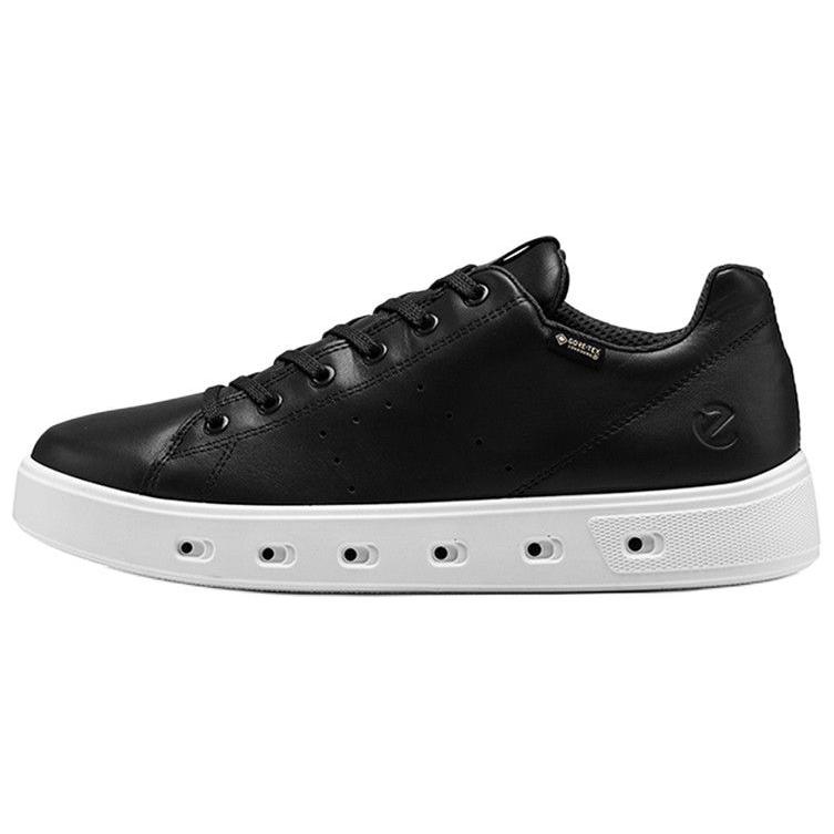 Ecco Low-Top Skateboard Shoes Men's Black
