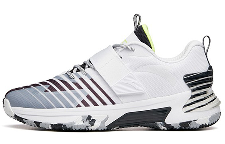 Anta Hengsao3 Anti-Slip Wear-Resistant Low-Top Basketball Shoes Men's Carbon Gray