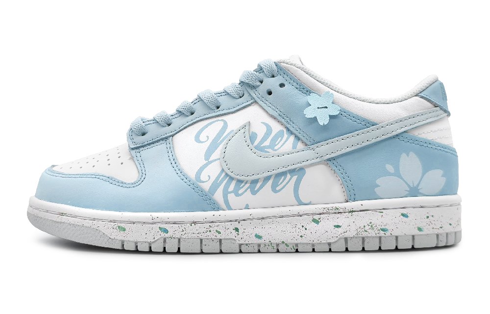 Nike Dunk Low Low-Top Skateboard Shoes GS Blue