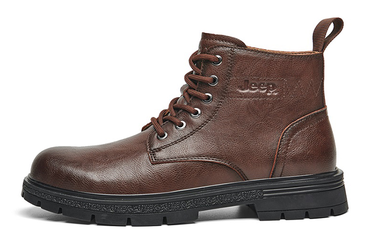 Jeep Short Martin Boot Unisex Brown