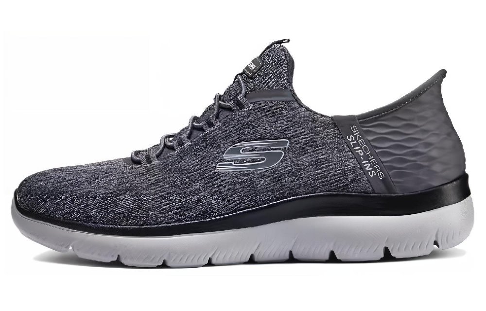 Skechers Low Top Running Shoes Men's Gray