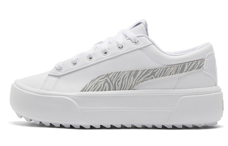 PUMA Kaia Platform Casual Skateboarding Shoes White Women's