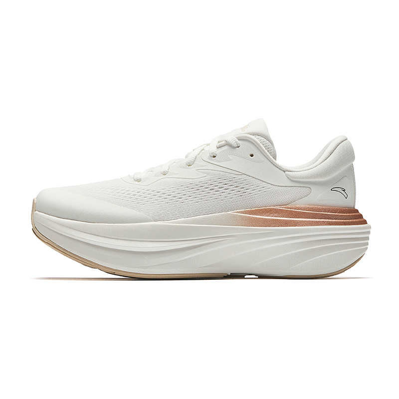 Anta Cushioning And Breathable Low Top City Commute Running Shoes Women's White