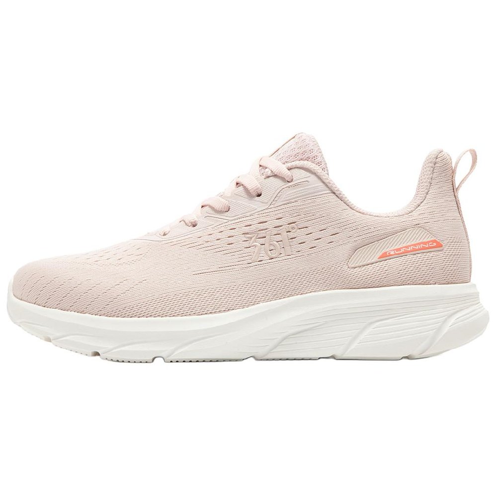 361° Cushioning Wear-Resistant Low-Top Casual Running Shoes Women's Pink White