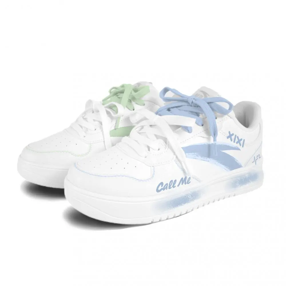 Anta Relaxed Cushioning Lightweight Low top Skateboard Shoes Unisex White
