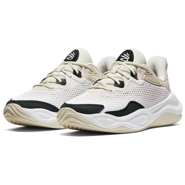 Under Armour Wear-Resistant Low-Top Basketball Shoes Men's Ecru купить в интернет-магазине Yoocart с быстрой доставкой по России.