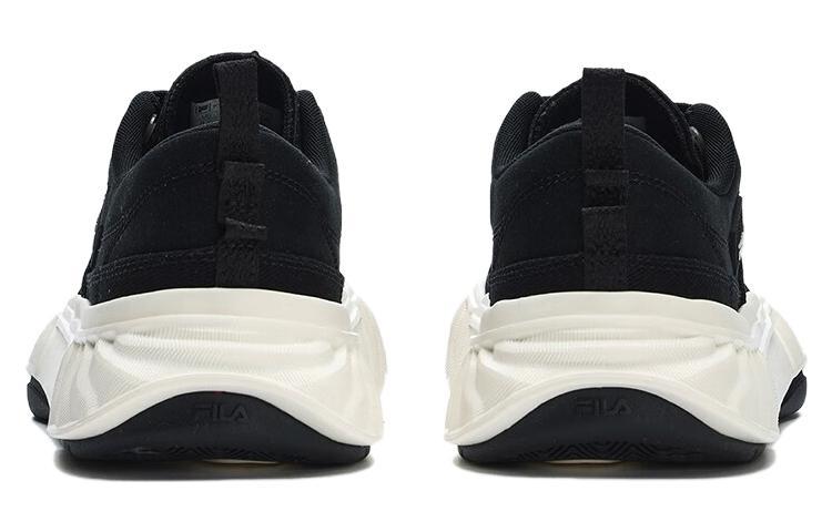 FILA Canvas Low NonSlip Durable Shoes 'Black White' купить в интернет-магазине Yoocart с быстрой доставкой по России.