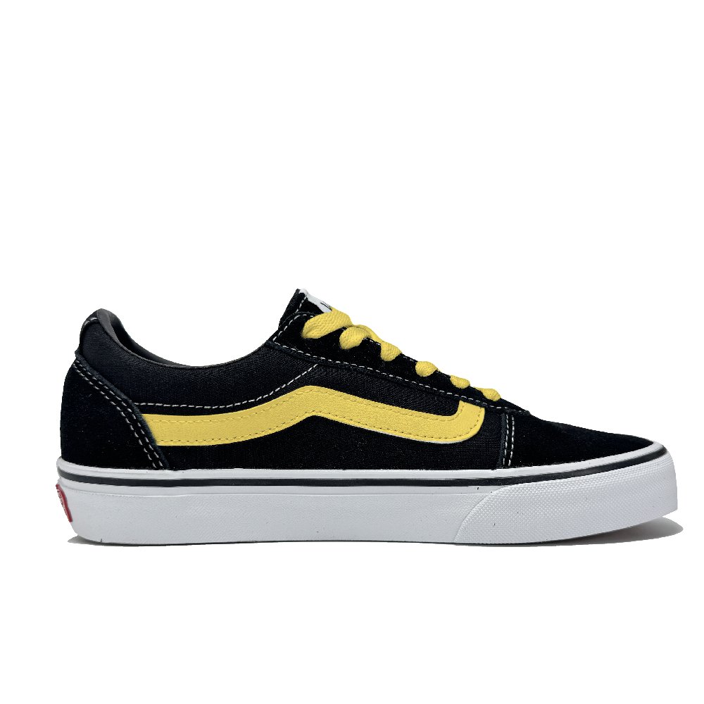 Vans Ward Skateboard Shoes Unisex Low top Black/Orange